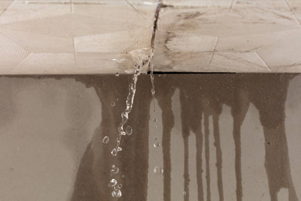 Professional Sewage Cleanup technician working in Spiceland, IN